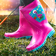 Kids Rubber Rain Boots