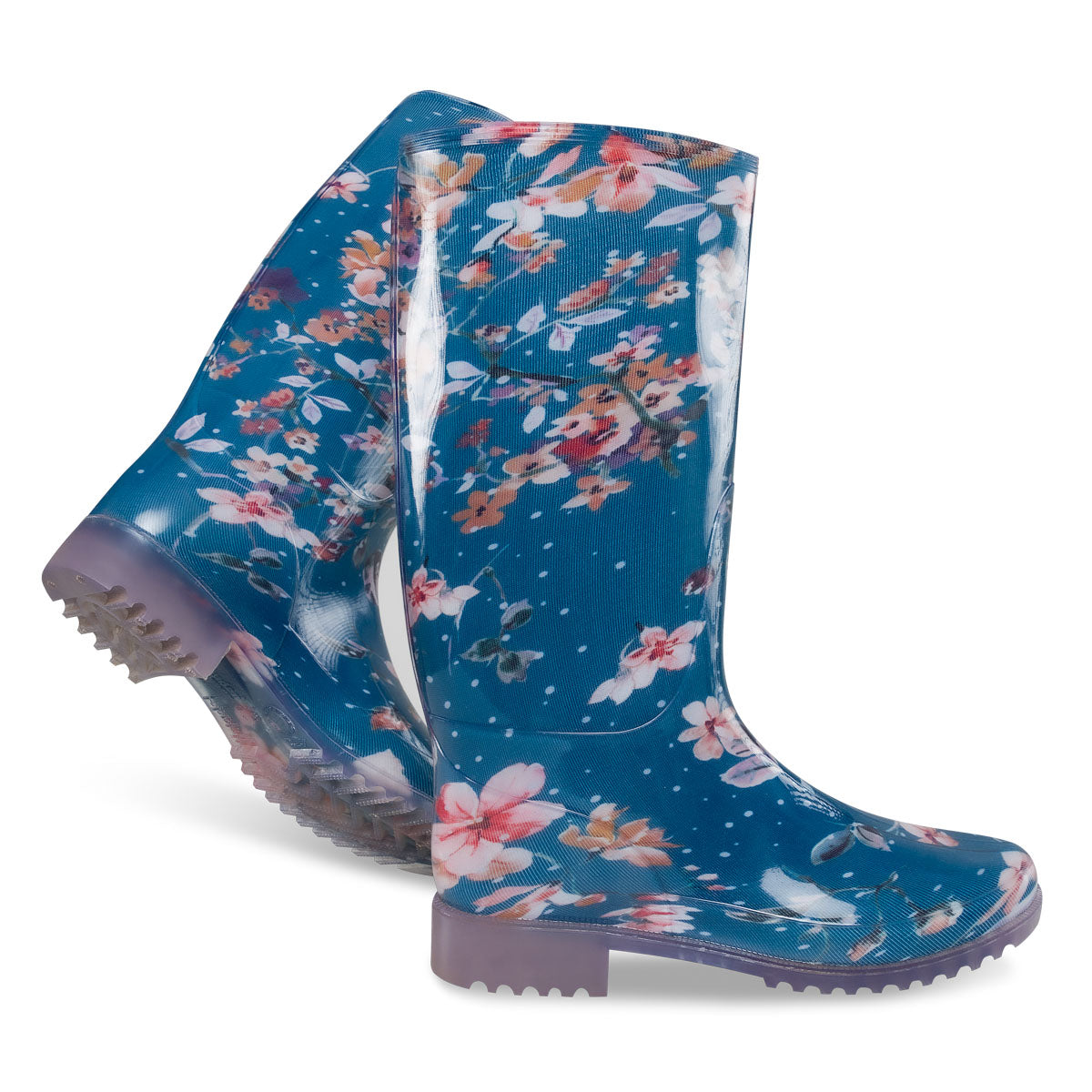 Tabea multicolored printed  tiffany Pvc Boots For Women